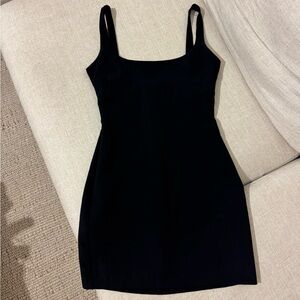 Zara black mini dress
